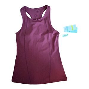 Zella New with tags womens Small Red yoga tank workout athletic Top sleeveless